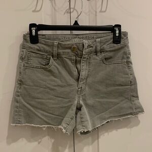 American Eagle Outfitters Women's Tan Jean Shorts